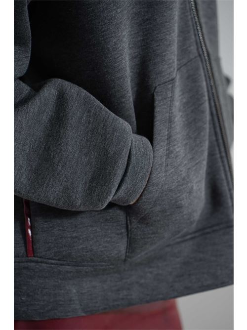 Felpa con cappuccio Simona Corsellini | A25CPFE00301DARK GRAPHITE